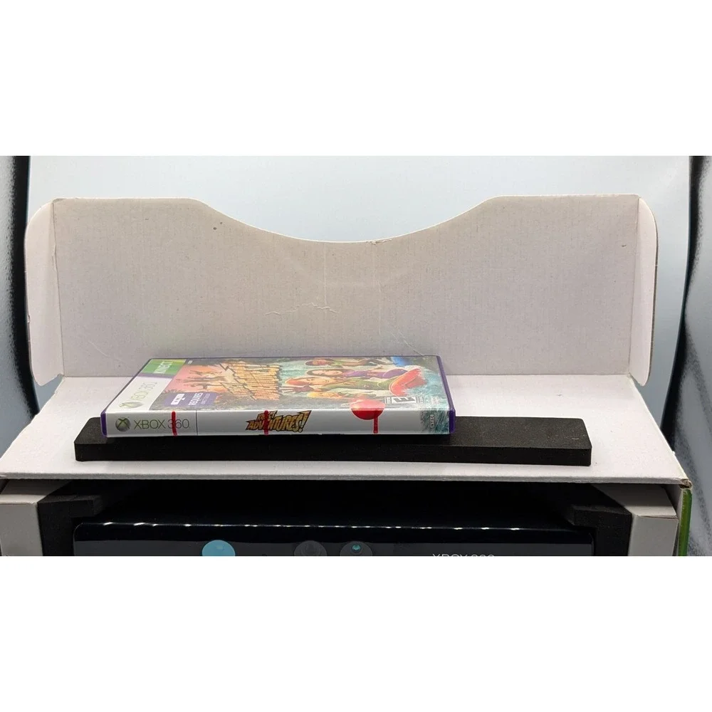 Microsoft XBOX 360 Kinect Sensor Bar with Original Box & Game